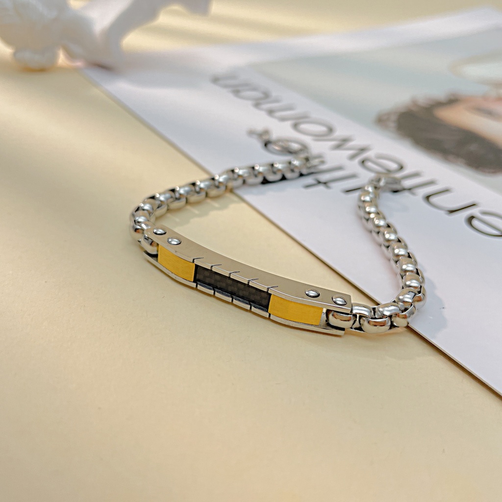DPL MALE BRACELET-24910-YGSS