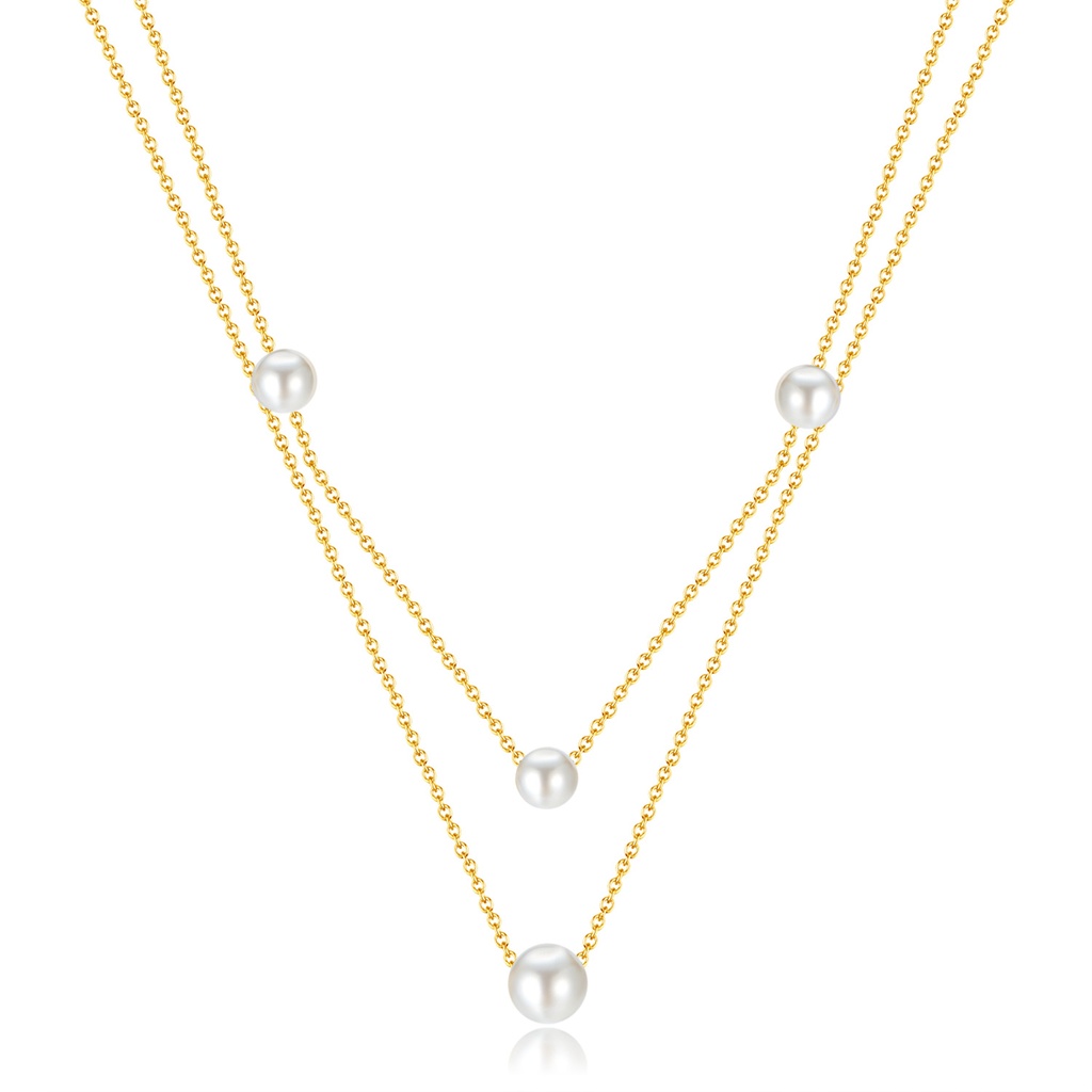 DPL FEMALE NECKLACE-25705-YG