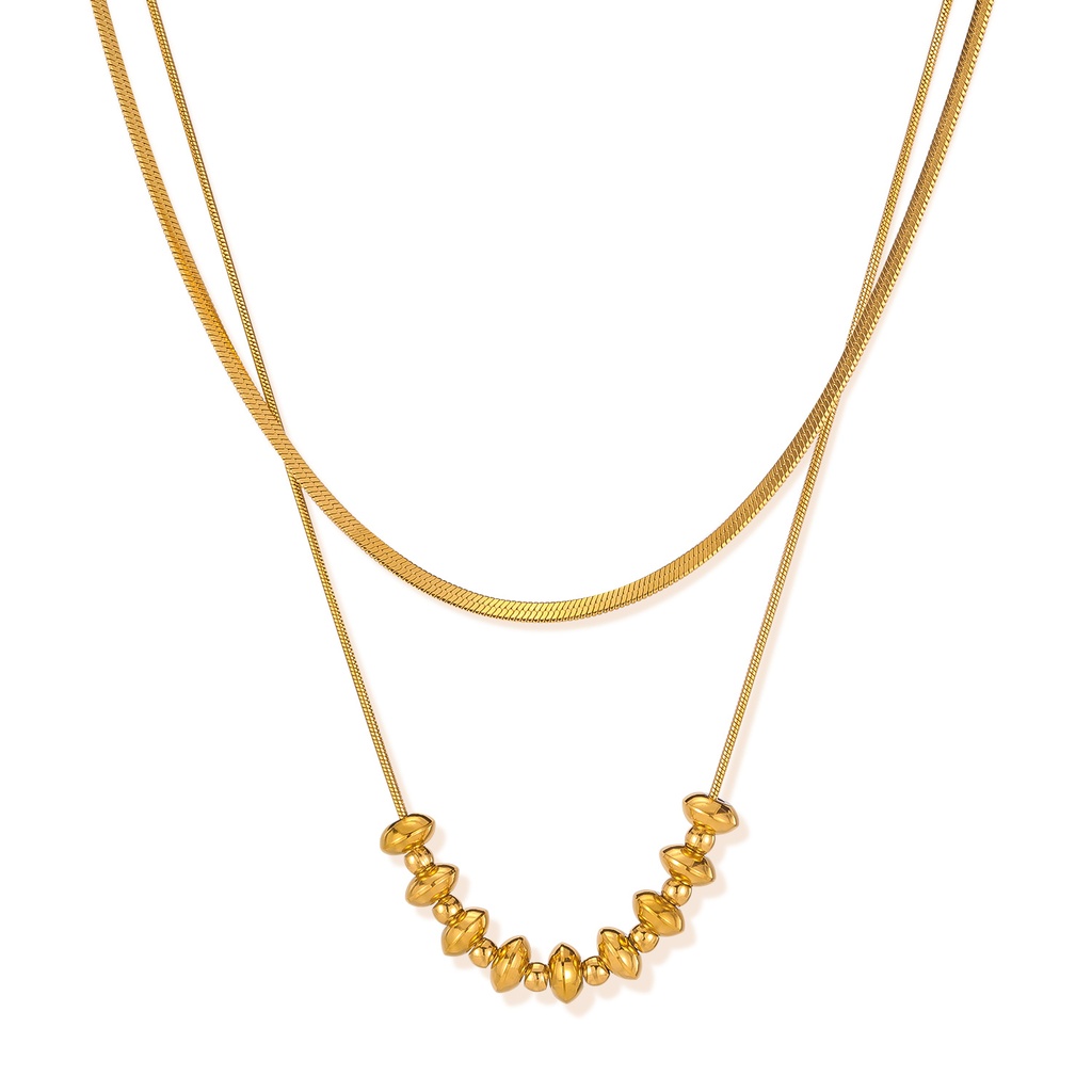 DPL FEMALE NECKLACE-25702-YG