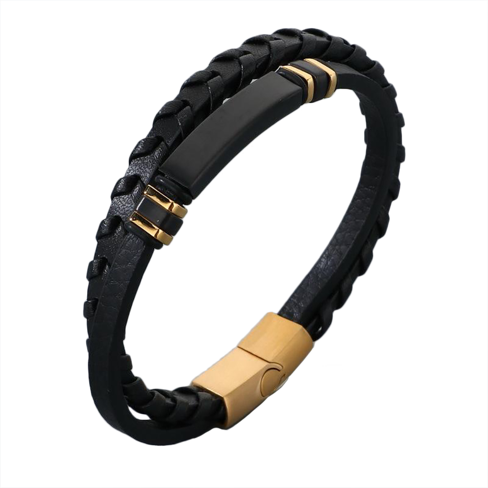 DPL MALE BRACELET-26607-YGBK