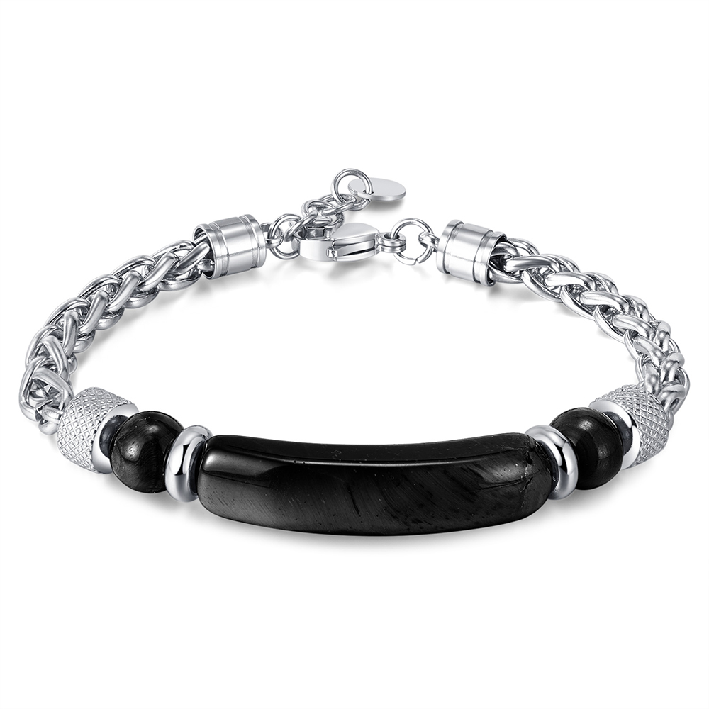 DPL MALE BRACELET-26614-BKSS