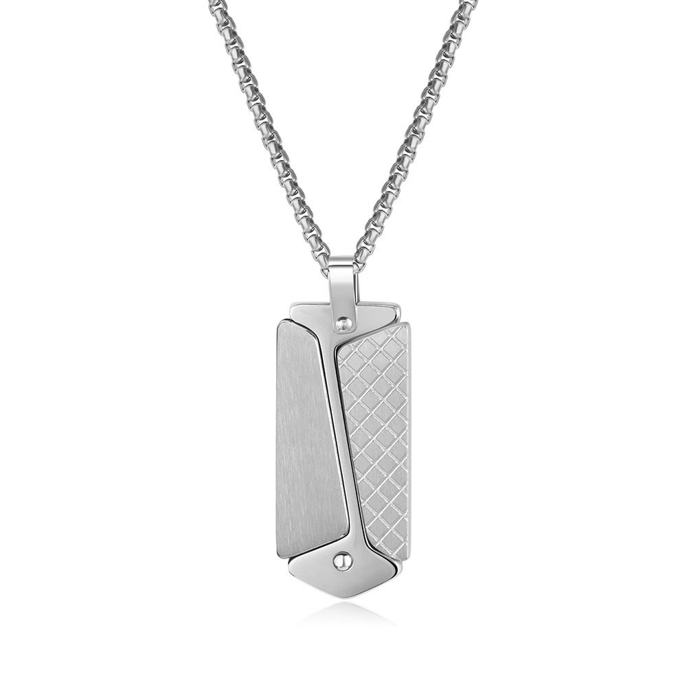 DPL MALE NECKLACE-26611-SS