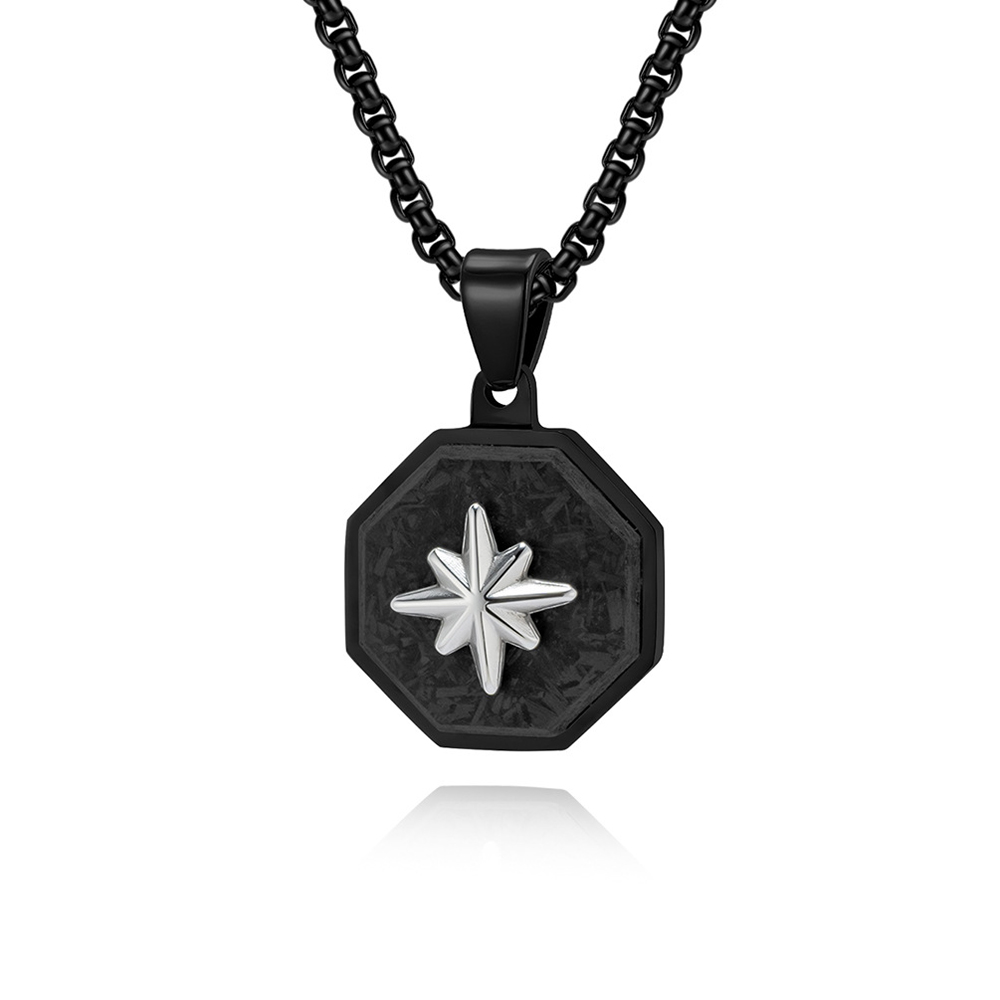 DPL MALE NECKLACE-26602-BKBK