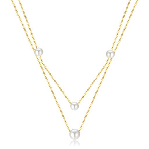 DPL FEMALE NECKLACE-25705-YG
