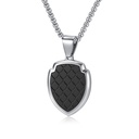 DPL MALE NECKLACE-26604-BKSS