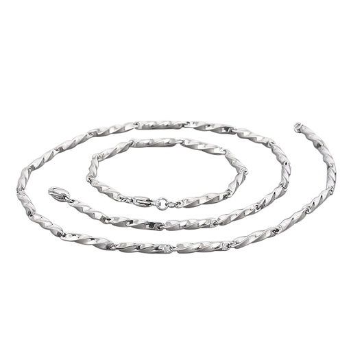 DPL MALE NECKLACE-26613-SS