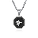 DPL MALE NECKLACE-26601-SSBK